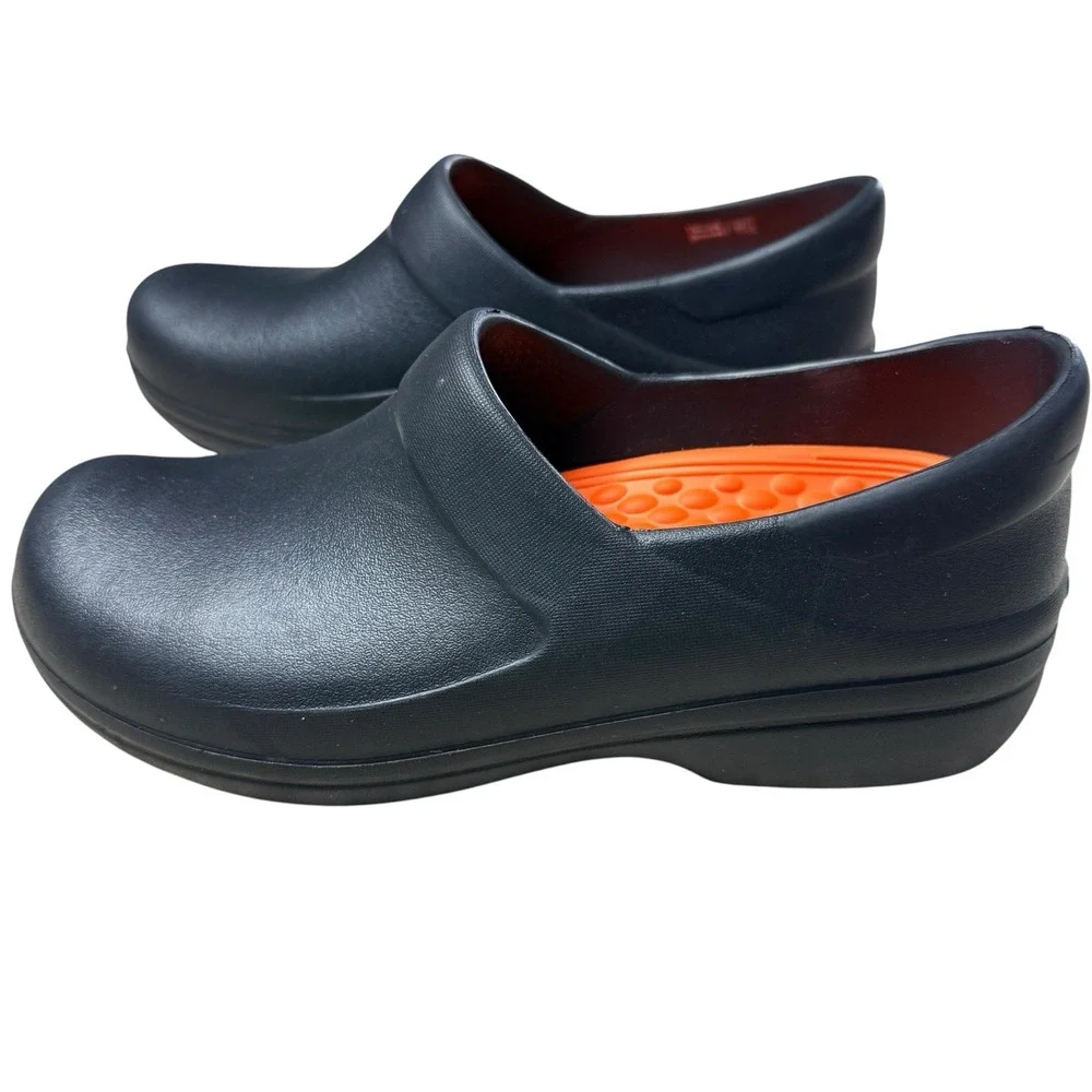 Crocs On The Clock Literide Slip On Work Clogs Slip Resistant Women's Size 10